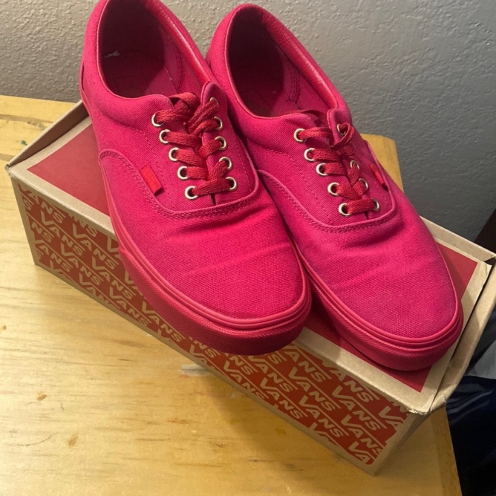 Vans Crimson Red
